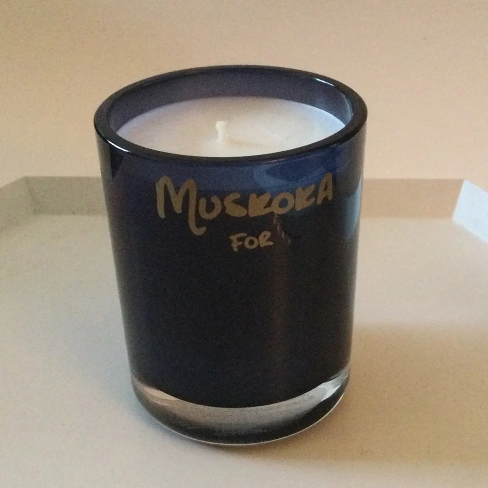 BETTER WORLD FRAGRANCE HOUSE BY DRAKE MUSKOKA CANDLE 10.5 oz NWOT